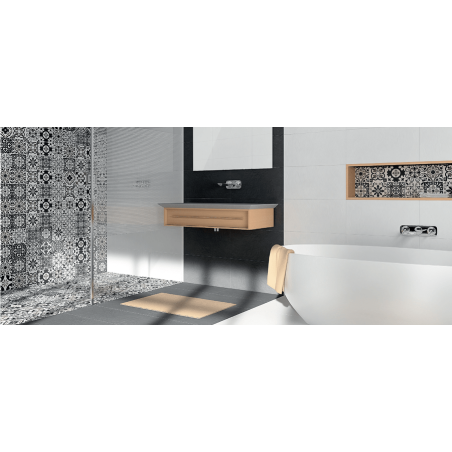 Mister Bâti|Grès Porcelaine Emaillé Planète Noir 30x60