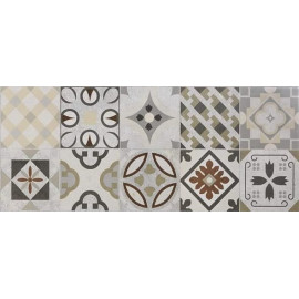 Motif Piasentina Gris 25x60