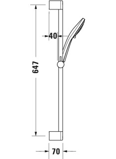 Mister Bâti|Set De Douche Duravit B.1 Uv0680002