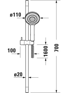 Mister Bâti|Set De Douche Duravit B.1 Uv0680002