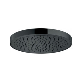 RAIN SHOWER NOIR MATT ROND...