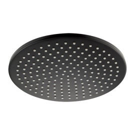 RAIN SHOWER NOIR MATT ROND...