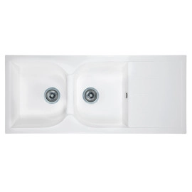 Evier Cuisine Soltana Blanc