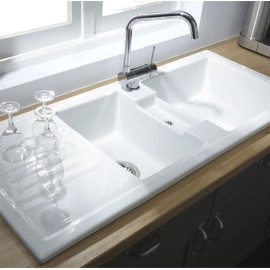 Evier Encastré Cassia Noir