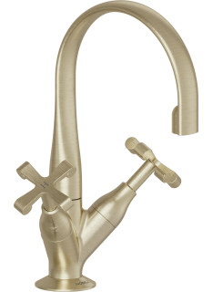 Mister Bâti|MELANGEUR LAVABO CARLOS PRIMERO MIELE BROSSE PVD