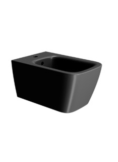 Mister Bâti|BIDET SUSPENDU 35x55 NOIR MATT NUBES