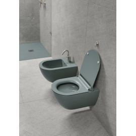Mister Bâti|CUVETTE SUSPENDU EXTRA-GLAZE ANTI BACTERIEN BLEU 55*36 AVEC FIXATION SERIE PURA