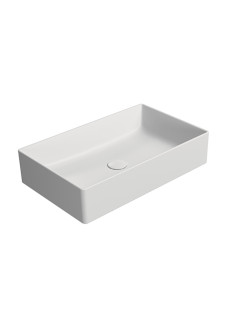 Mister Bâti|LAVABO RECTANGULAIRE 60x37 A POSER BLANC KUBE X