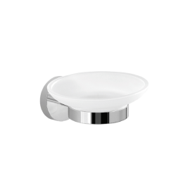 PORTE SAVON ROND CHROME