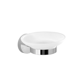 PORTE SAVON ROND CHROME