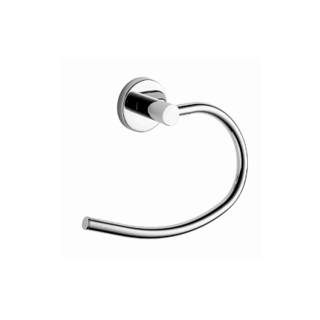 Mister Bâti|ANNEAU PORTE SERVIETTE ROND CHROME