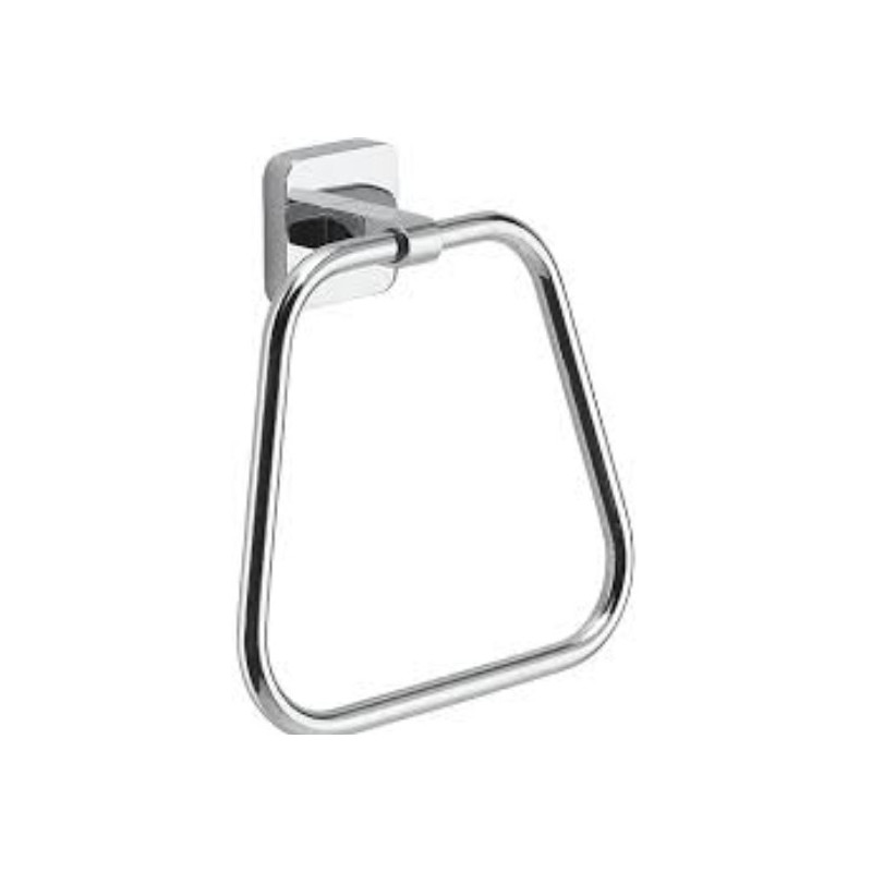 Mister Bâti|ANNEAU PORTE SERVIETTE CARRE CHROME