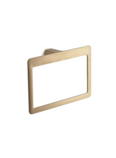 0001LE04-BYG-ANNEAU PORTE SERVIETTE DORE