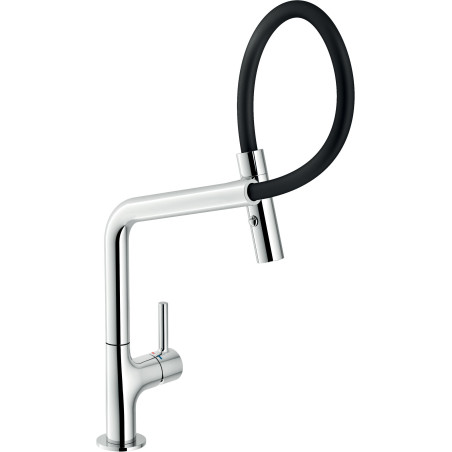 Mister Bâti|MITIGEUR EVIER CHROME AVEC DOUCHETTE 2 JET LAMP